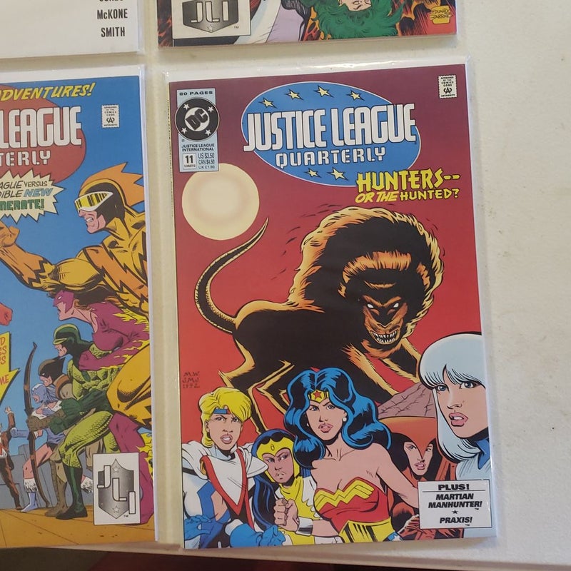 Justice league quarterly lot