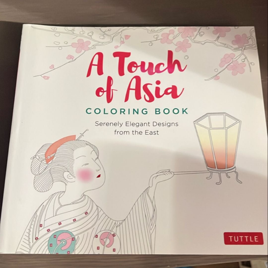 Touch of Asia Colouring Book