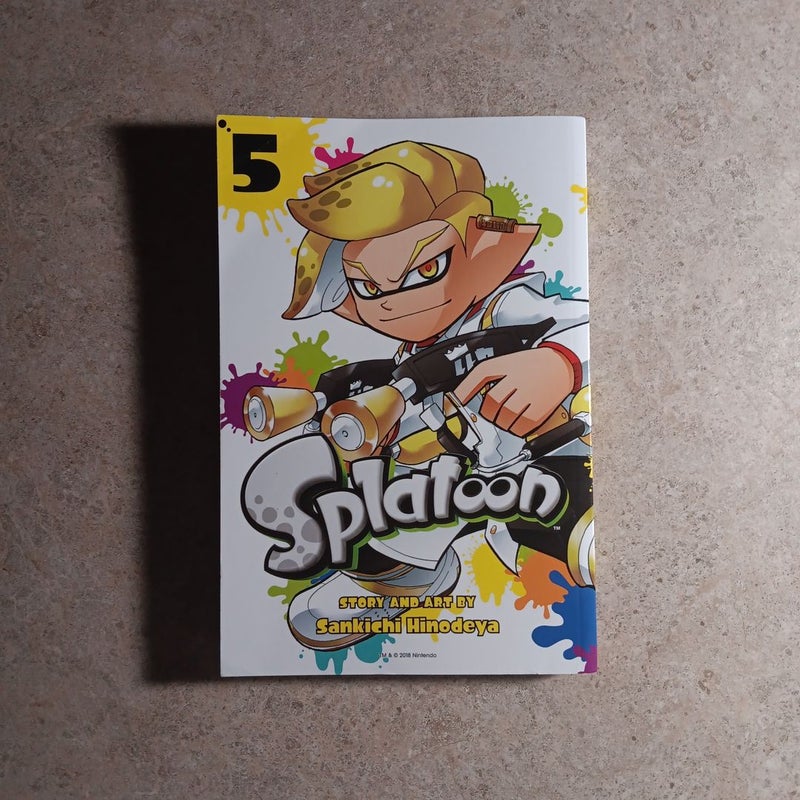 Splatoon, Vol. 5 by Sankichi Hinodeya