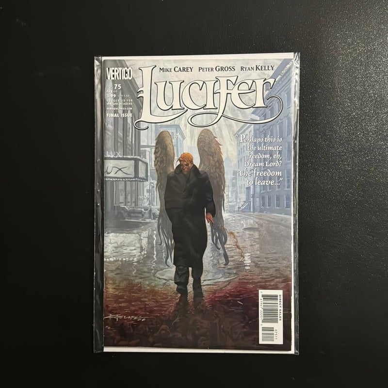 Lucifer issue # 75 Final Issue