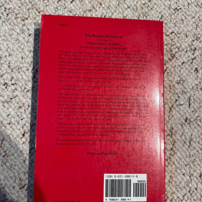 The Russian Revolution, Volume I