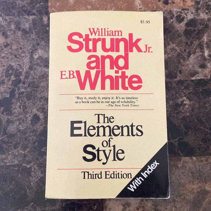 The Elements of Style