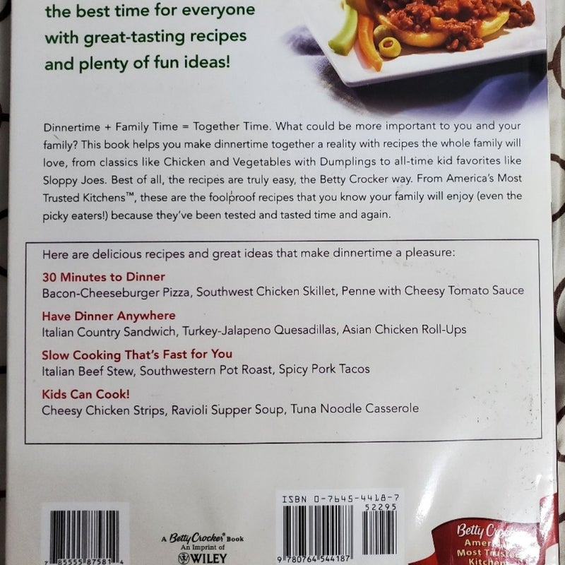 Betty Crocker Easy Family Dinners