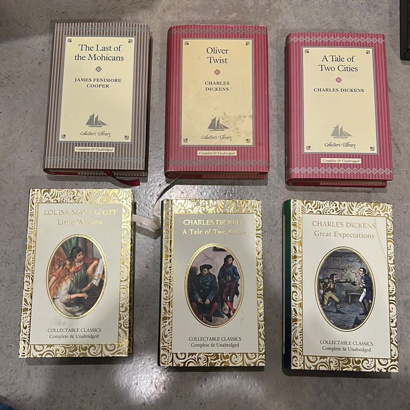Classics bundle mini books gold edges