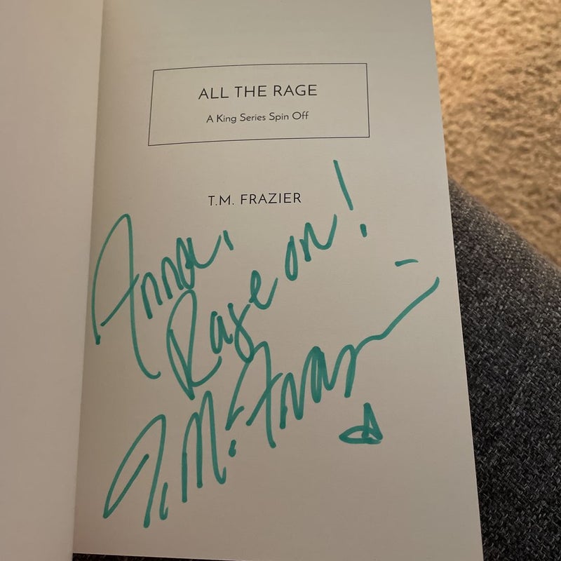 All the Rage (signed by the author)