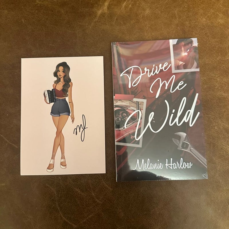 Eternal Embers signed special edition Drive Me Wild by Melanie Harlow