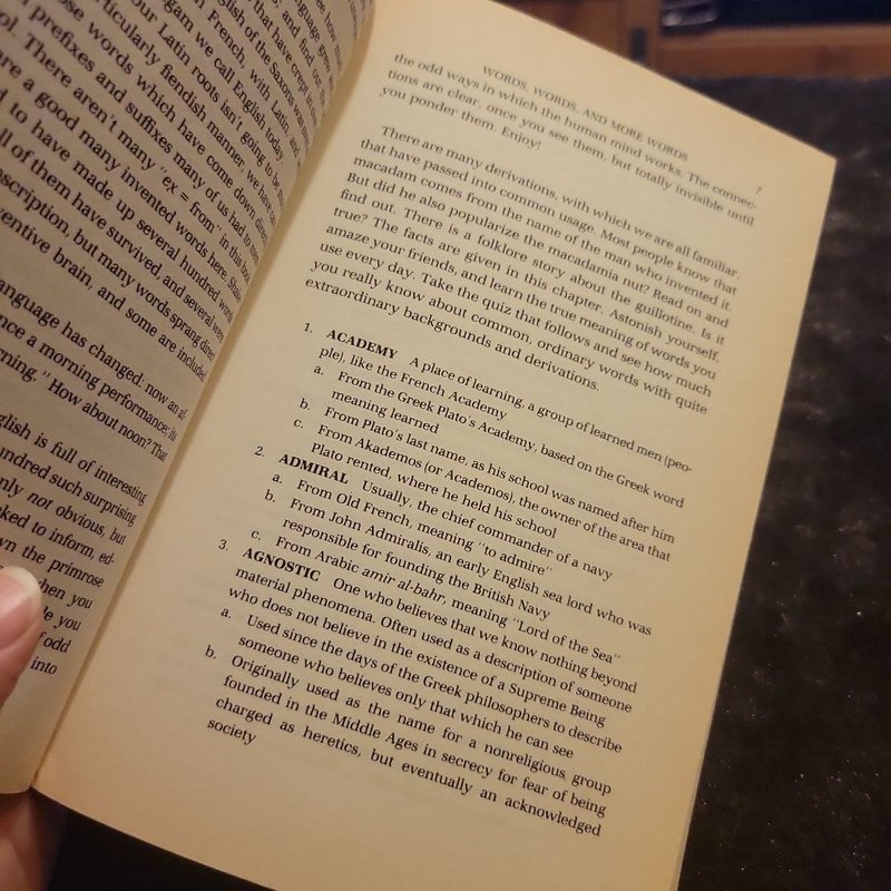 The Mensa Book of Words, Word Games, Puzzles, and Oddities