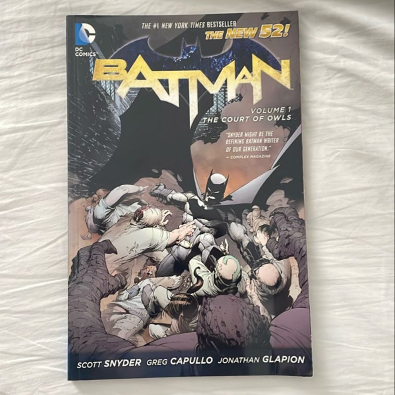 Batman 1 Court of Owls New 52