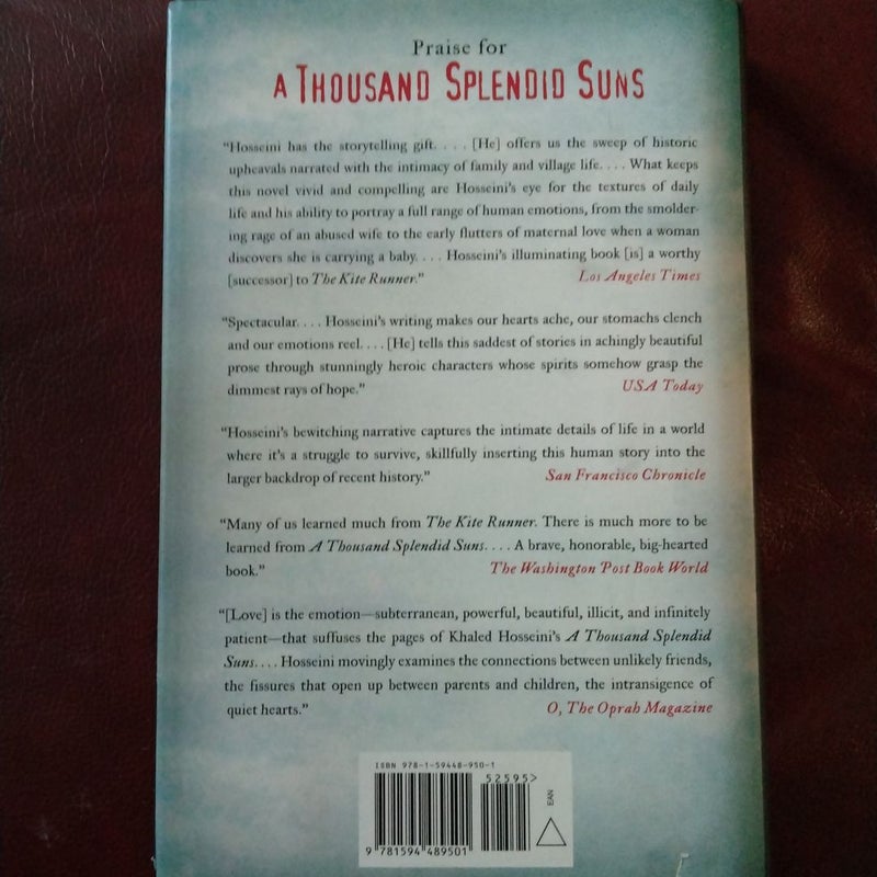 A Thousand Splendid Suns