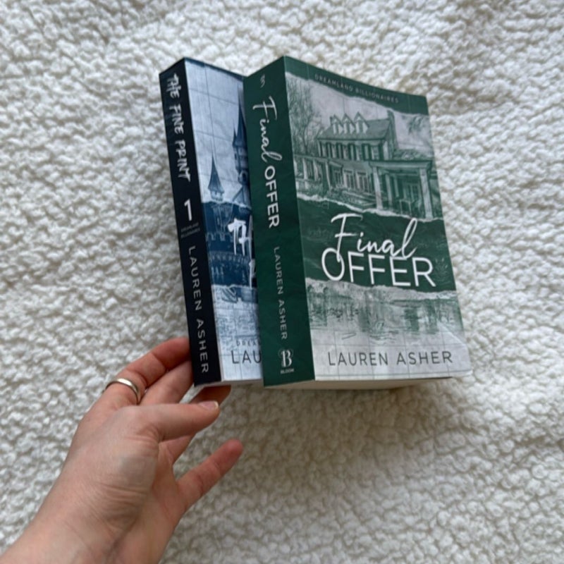 Final Offer, the final print 