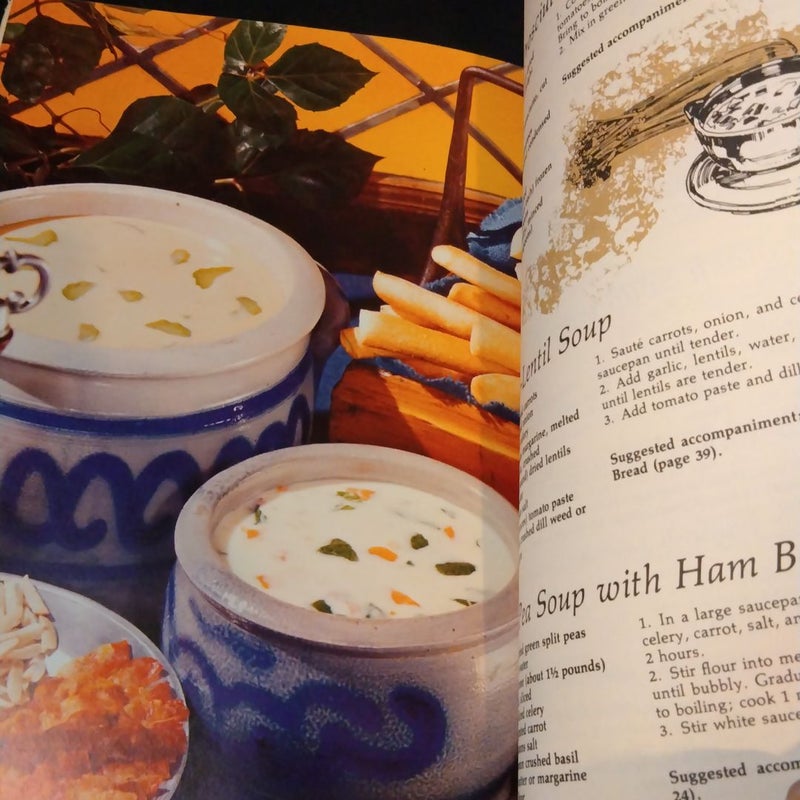 Bread and Soup Cookbook VINTAGE 1976