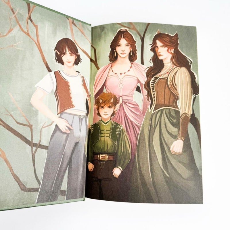 Folk of the Air The Cruel Prince, The Wicked King, The Queen of Nothing (Fairyloot Exclusive Editions with OVERLAYS!)