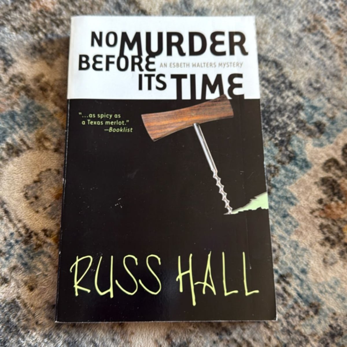 No Murder Before Its Time by Russ Hall