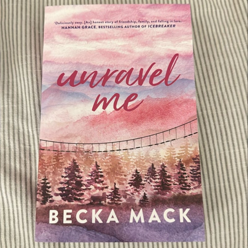 Unravel Me (UK edition)