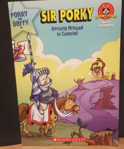 Sir Porky horsing around in Camelot