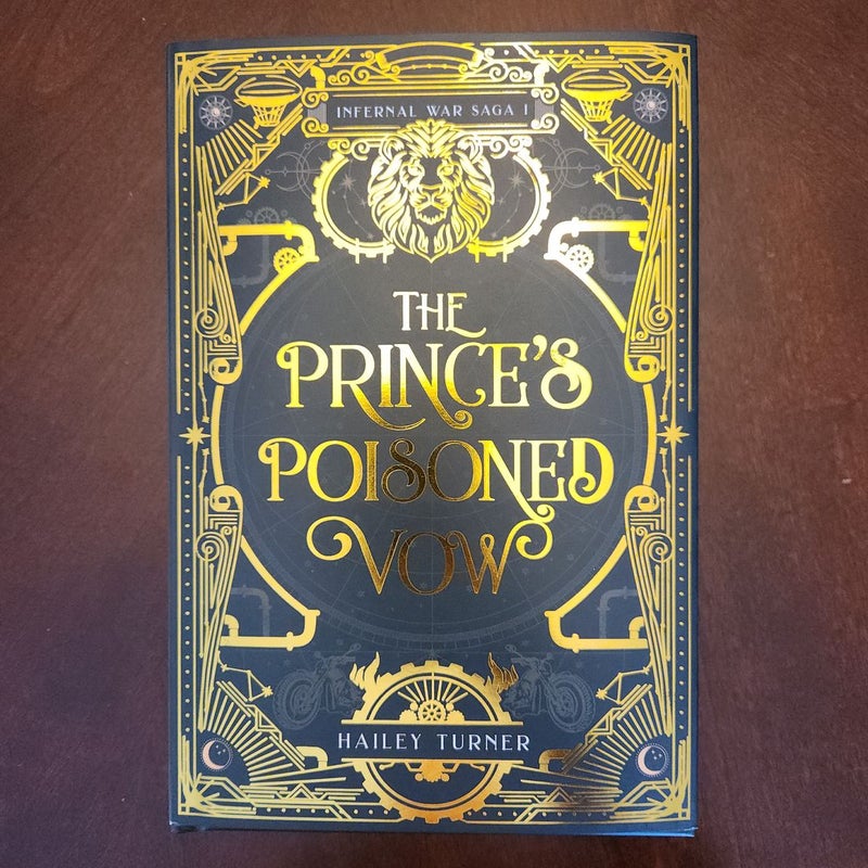 The Prince's Poisoned Vow *SIGNED Bookish Box Special Edition with Stenciled Edges and Reversible Sleeve Jacket*
