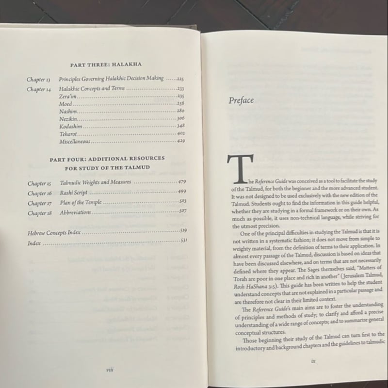 Reference Guide to the Talmud by Adin Steinsaltz