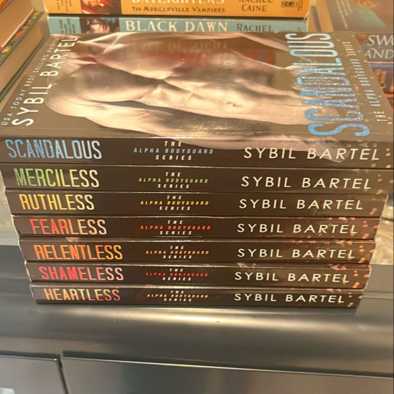 Scandalous, Merciless, Ruthless, Fearless, Relentless, Shameless, Heartless 