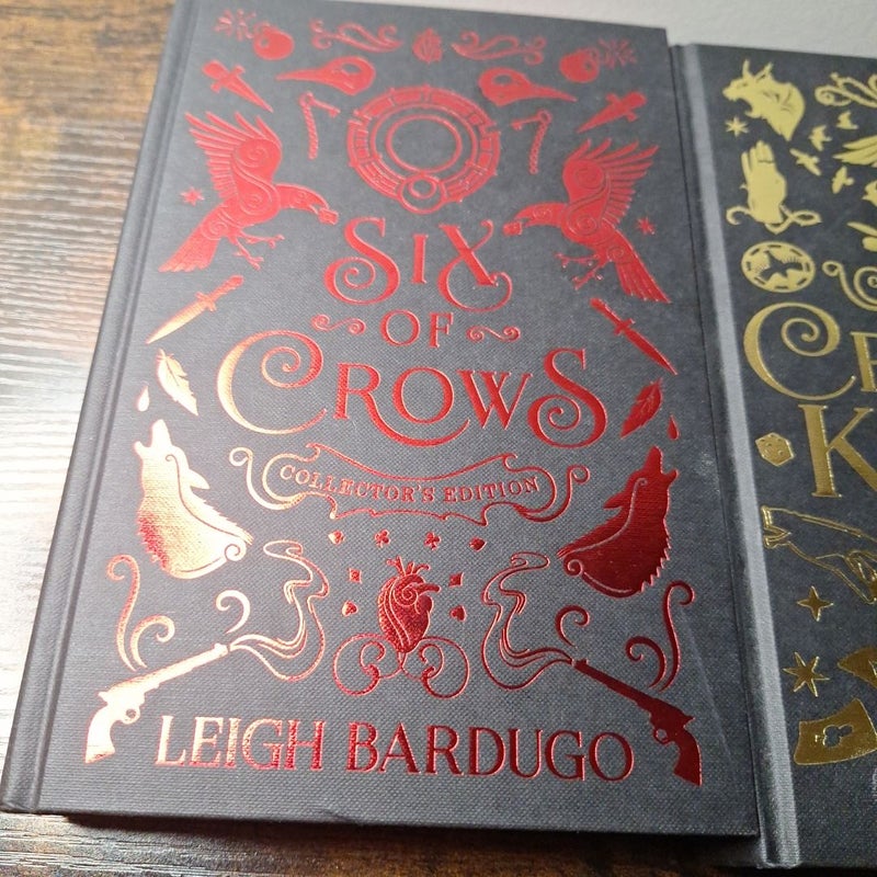 Six of Crows: Collector's Edition AND Crooked Kingdom Collector's Edition 