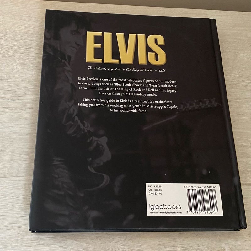 Set Of Three (3) Elvis Presley Album Books