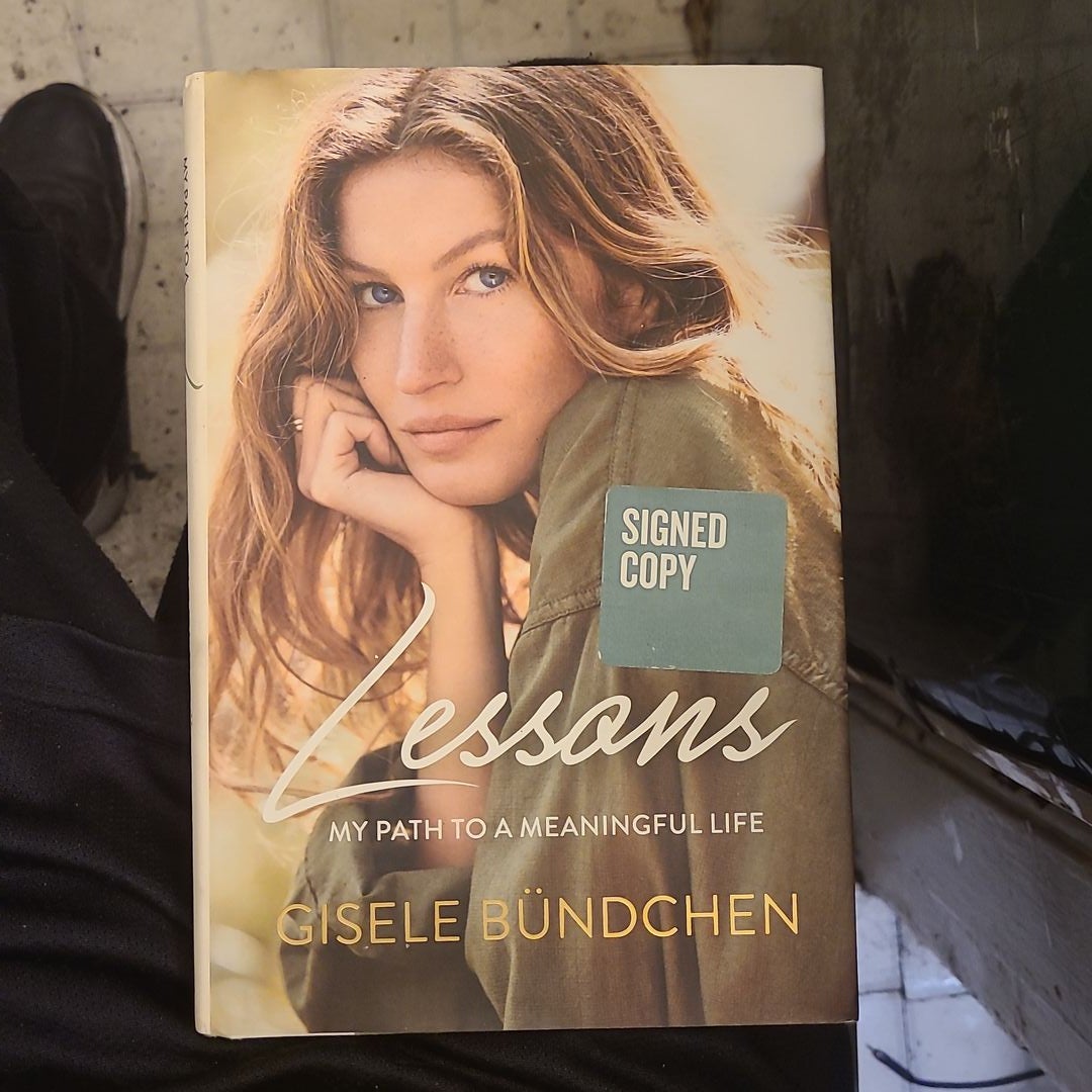 Lessons (Signed Copy) by Gisele Bundchen, Paperback Pangobooks