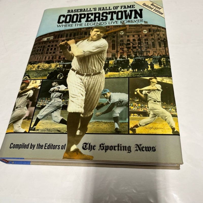 1986 BASEBALL'S HOF COOPERSTOWN: WHERE THE LEGENDS LIVE FOREVER BY SPORTING NEWS