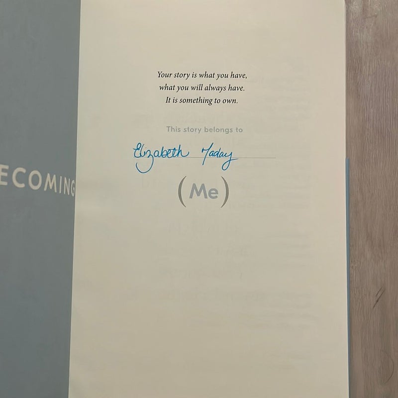 Becoming: a Guided Journal for Discovering Your Voice