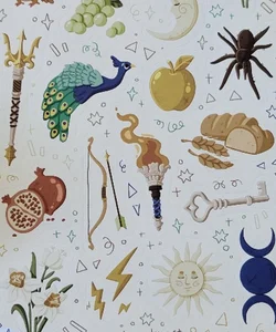 Greek mythology sticker sheet 