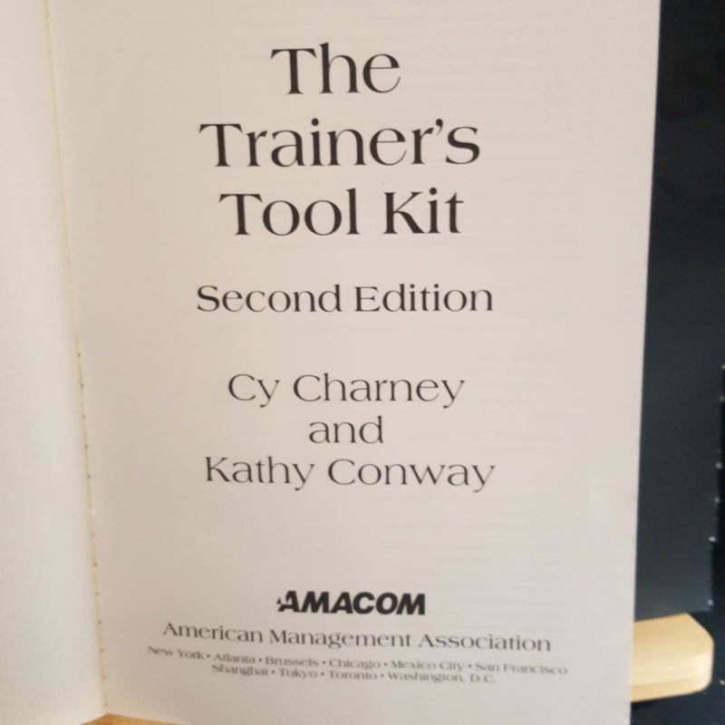 The Trainers Tool Kit