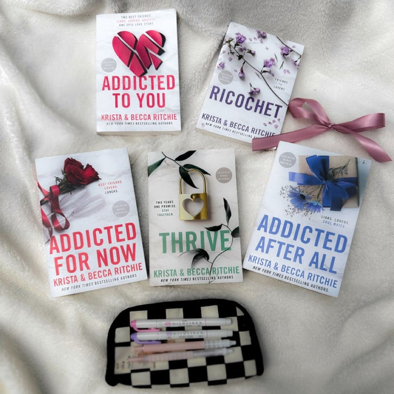 Addicted to You Full 5 Book Series NEW