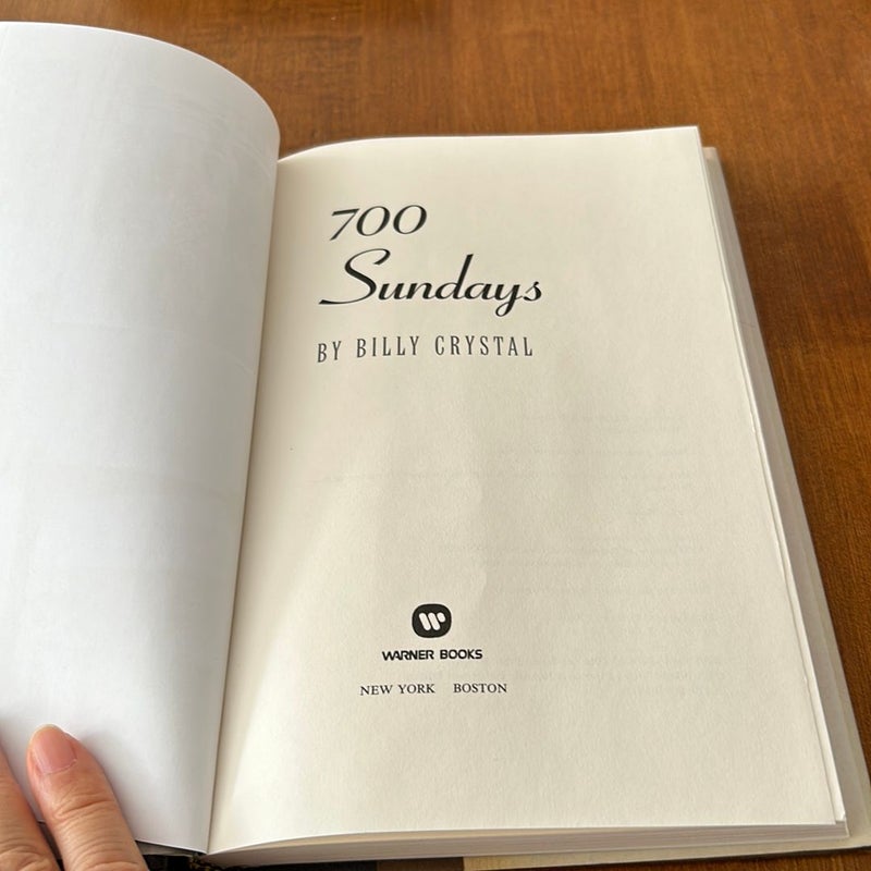 1st ed./1st * 700 Sundays