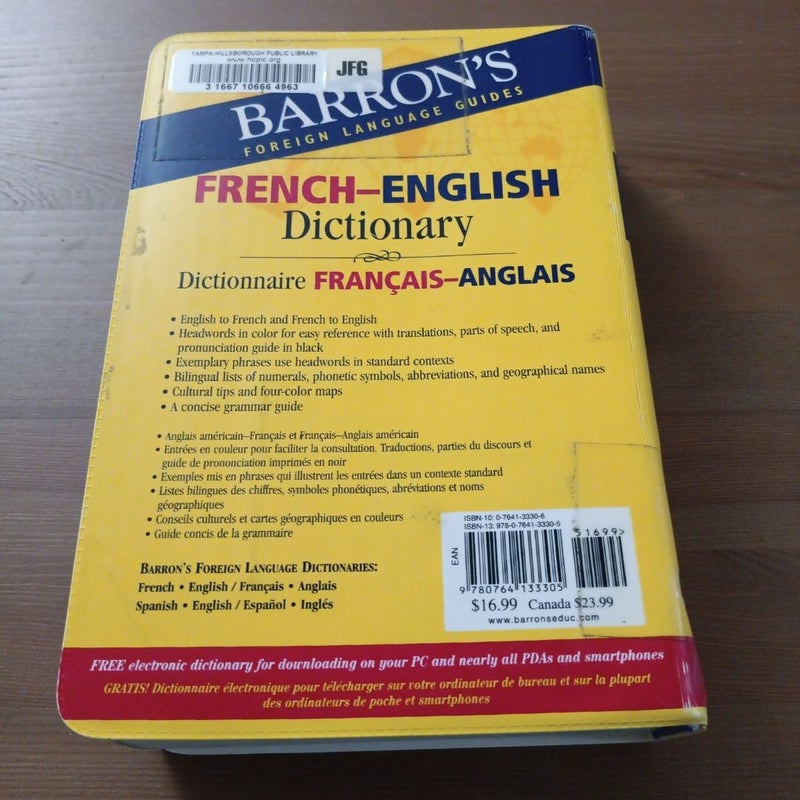 Barron's French-English Dictionary