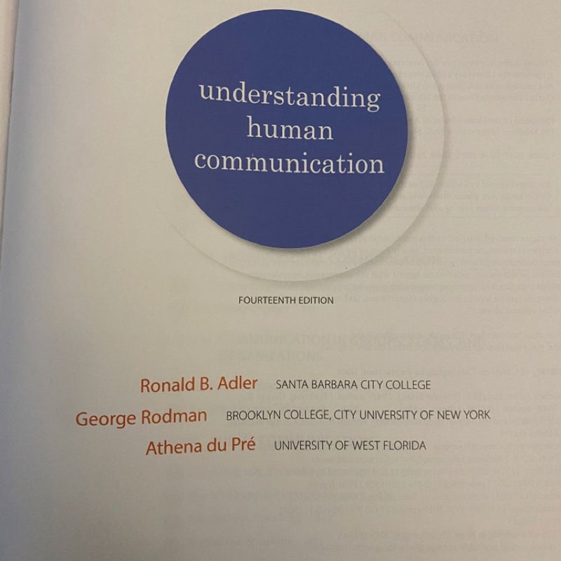 Understanding Human Communication