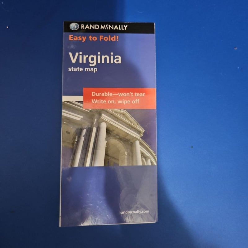 Rand McNally VIRGINIA State Map