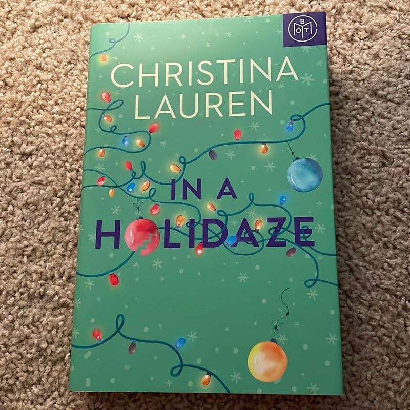 In a Holidaze (Book of the Month edition)