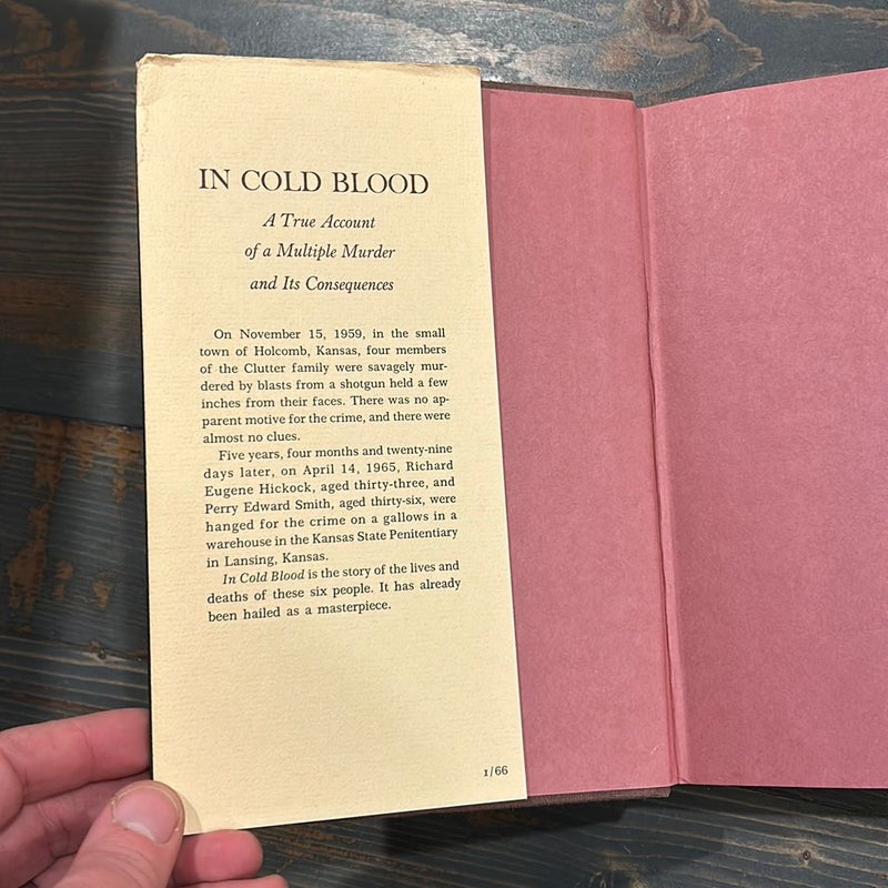 In Cold Blood (verified first edition)