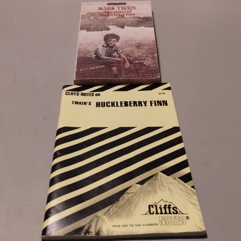 Adventures of Huckleberry Finn & Cliffs Notes 