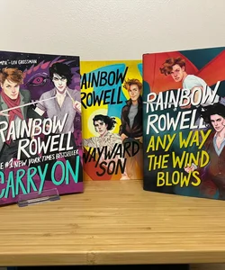 Carry On, Wayward Son, & Anyway The Wind Blows Series Book Set