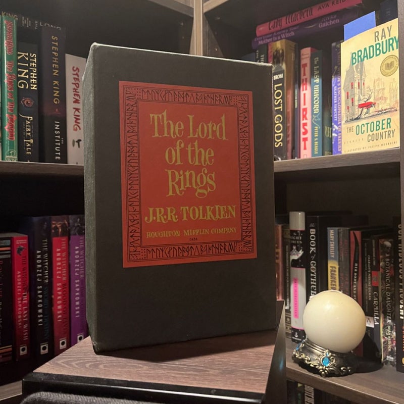 Lord of the Rings 2nd Edition Hardcover Box Set w/ slipcase (1965)