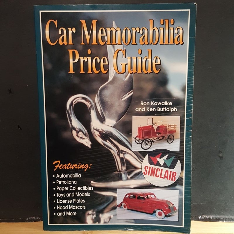 Car Memorabilia Price Guide  F352