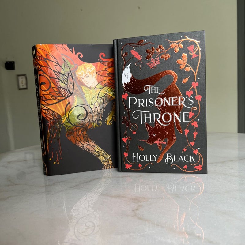 Illumicrate Exclusive Editions The Stolen Heir and The Prisoner’s Throne by Holly Black