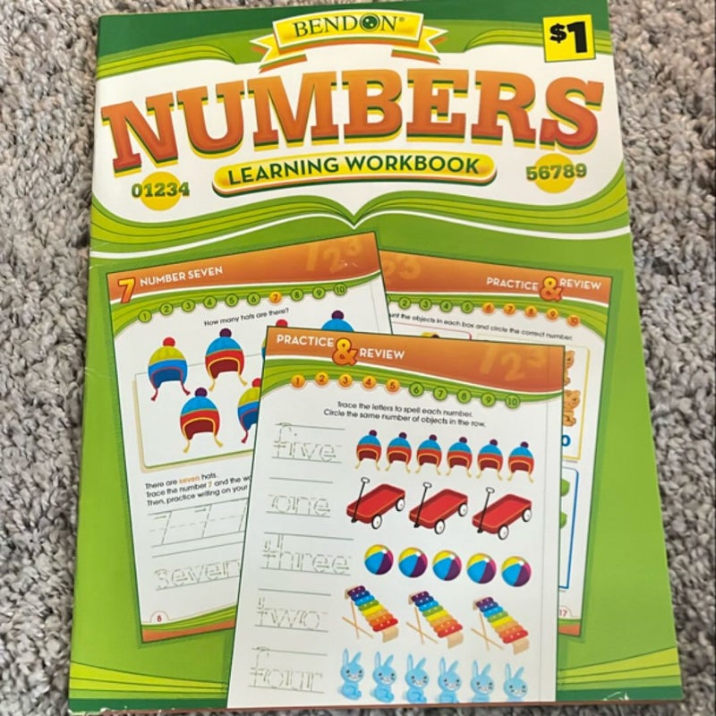 Numbers Learning Workbook