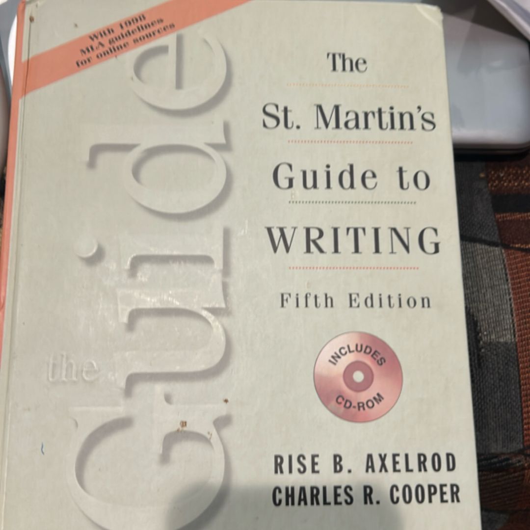 St. Martin Guide Writing