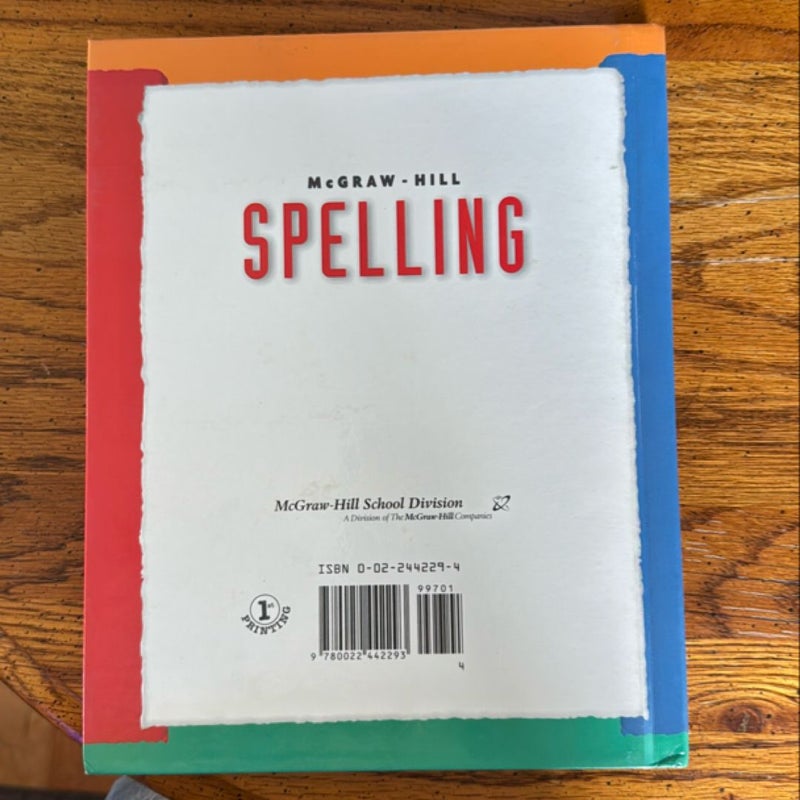 McGraw-Hill Spelling