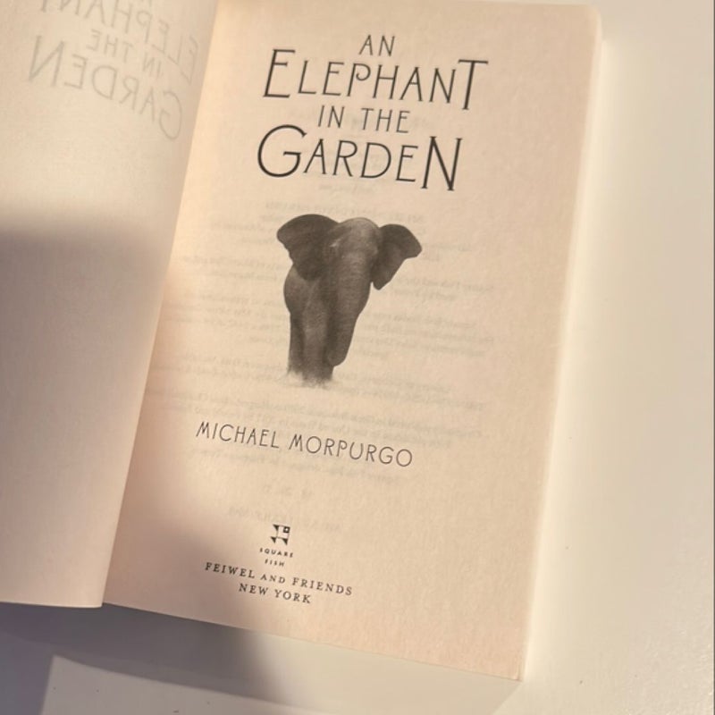 An Elephant in the Garden