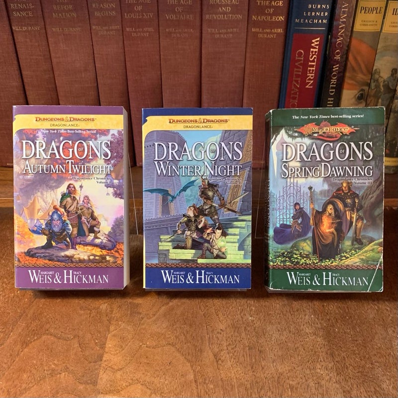 DragonLance Starter Set: All Core Novels to Read First! Chronicles Trilogy, Legends Trilogy, Second Generation, Dragons of Summer Flame, The War of Souls Trilogy
