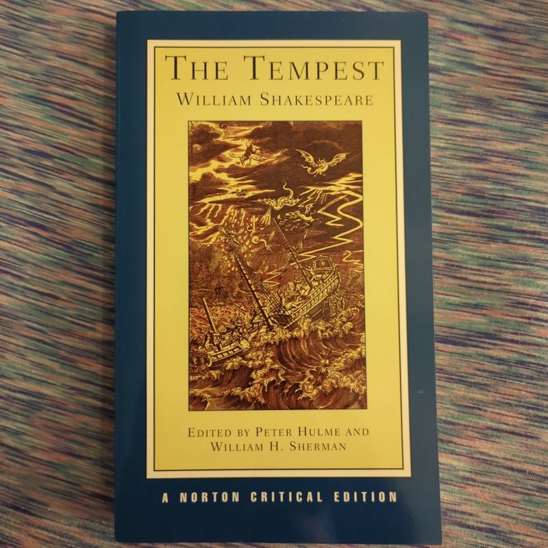 The Tempest: Norton Critical Editions