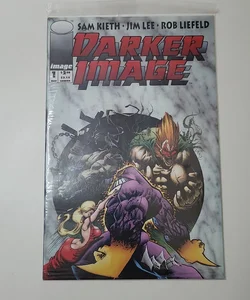 Darker Image mint condition copy still on original plastic and in additional plastic storage bag