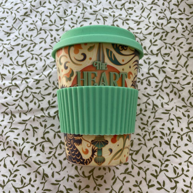 Jade Fire Gold Bamboo Travel Mug