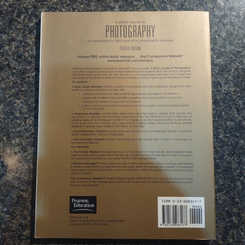 A Short Course in Photography